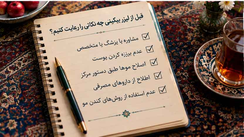 آیا لیزر بیکینی باعث ناباروری میشود؟